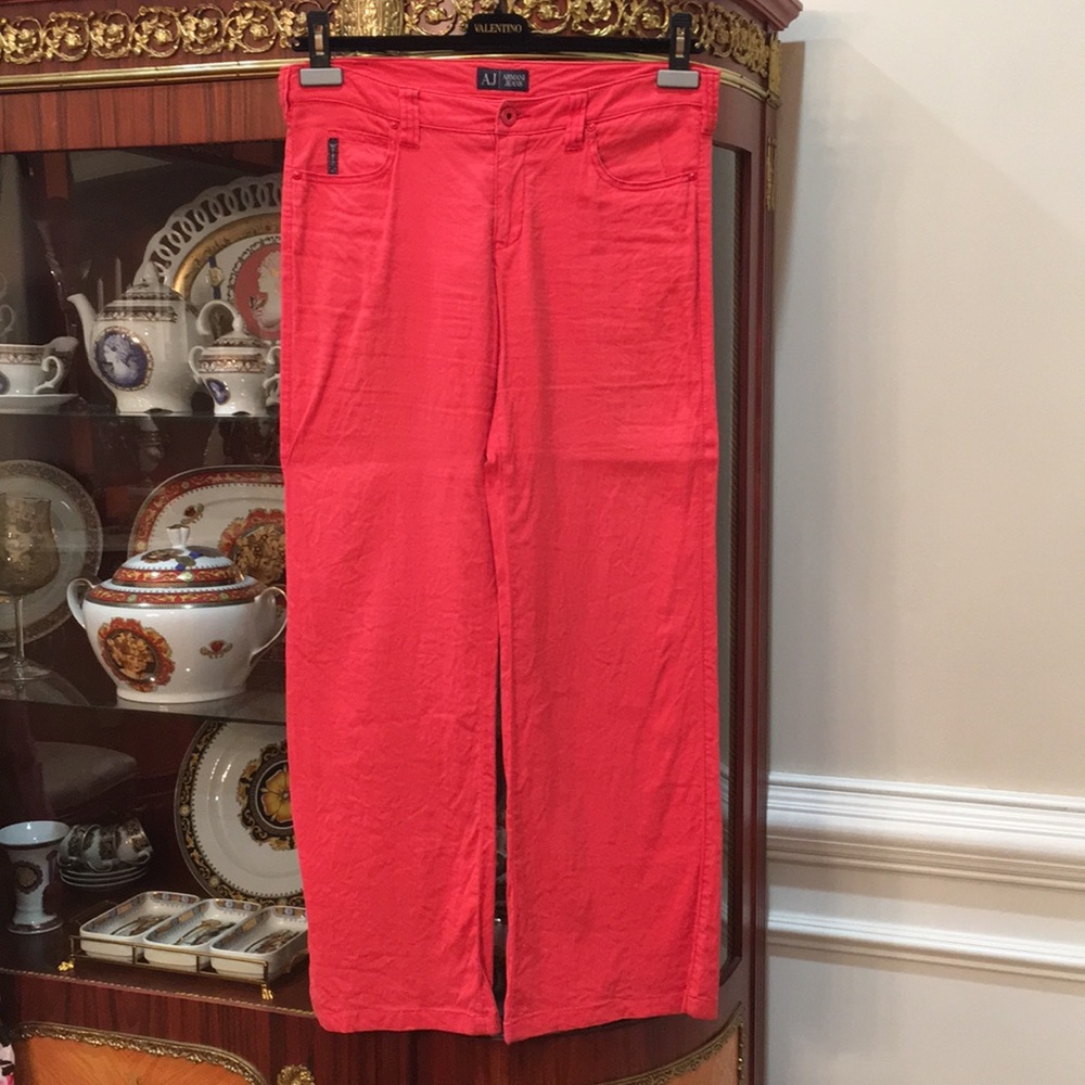 Armani Jeans Linen Blend Pants sz.28